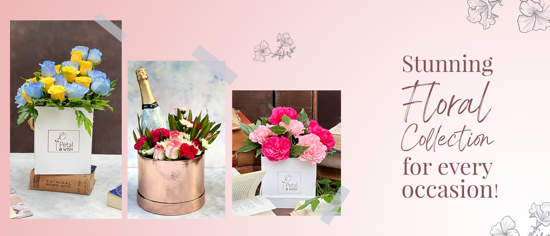 banner Petal a wish