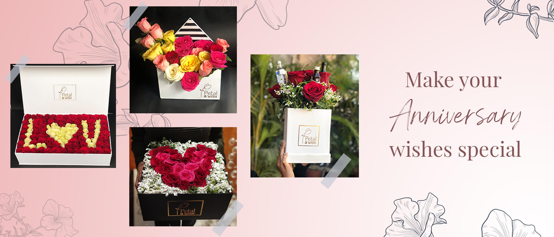 banner Petal a wish
